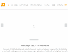 Tablet Screenshot of fxwebstudio.com.au